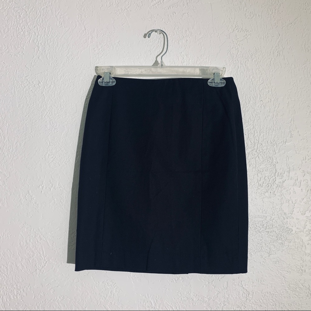 Classic Black Pencil Skirt